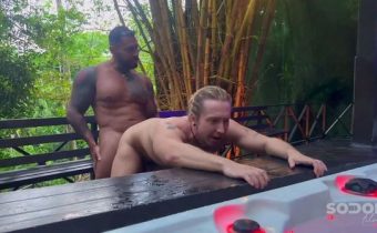 Watch porn video Viktor Rom & Aaron Machi at the jacuzzi