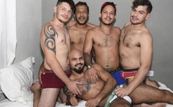 Watch porn video Orgy among friends – Artur Franz, Rogerio Interior, Brendo Campos, Caio Villar & Jeff Carvalho
